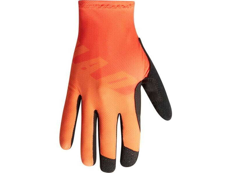 MADISON Flux gloves - chilli red / alpine orange click to zoom image