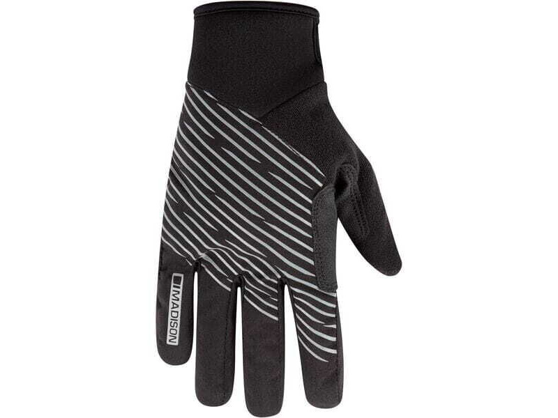 MADISON Stellar Reflective Waterproof Thermal gloves, black click to zoom image
