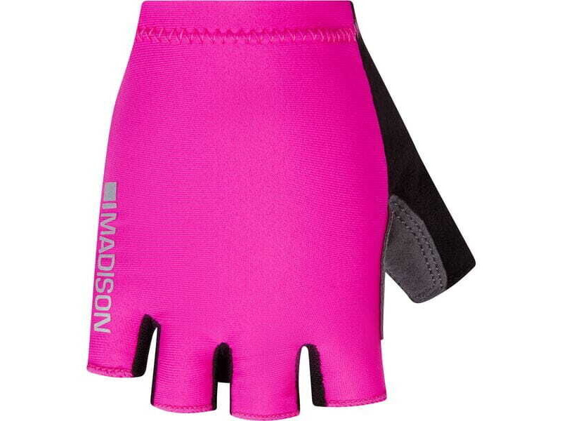 MADISON Freewheel youth mitts, fuschia pink click to zoom image